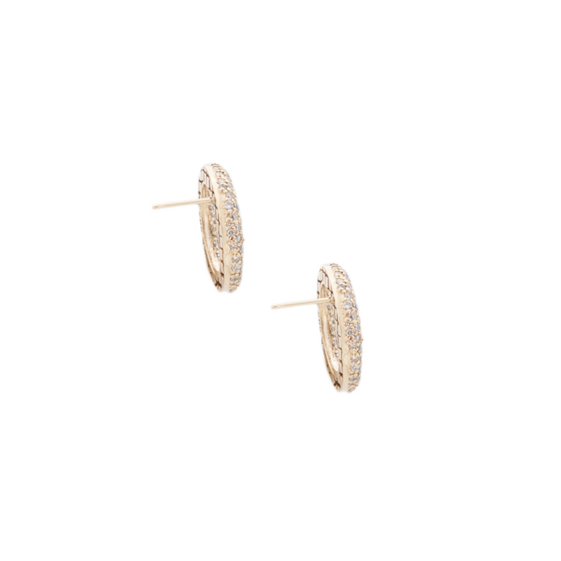 Full Circle Diamond Earrings