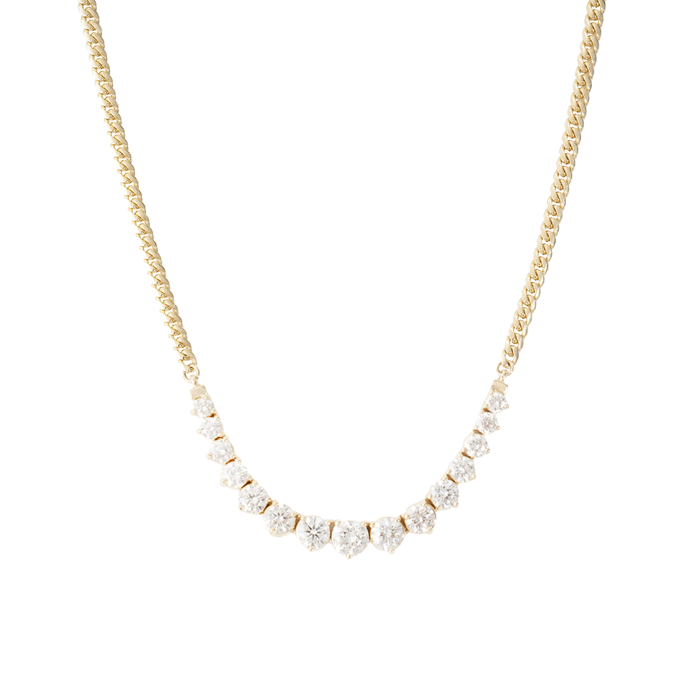 Graduated Diamond Necklace
