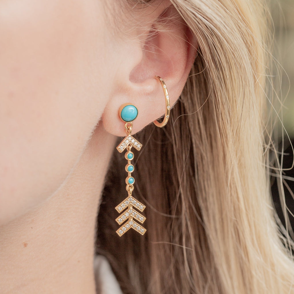 Arrow Drop Earrings