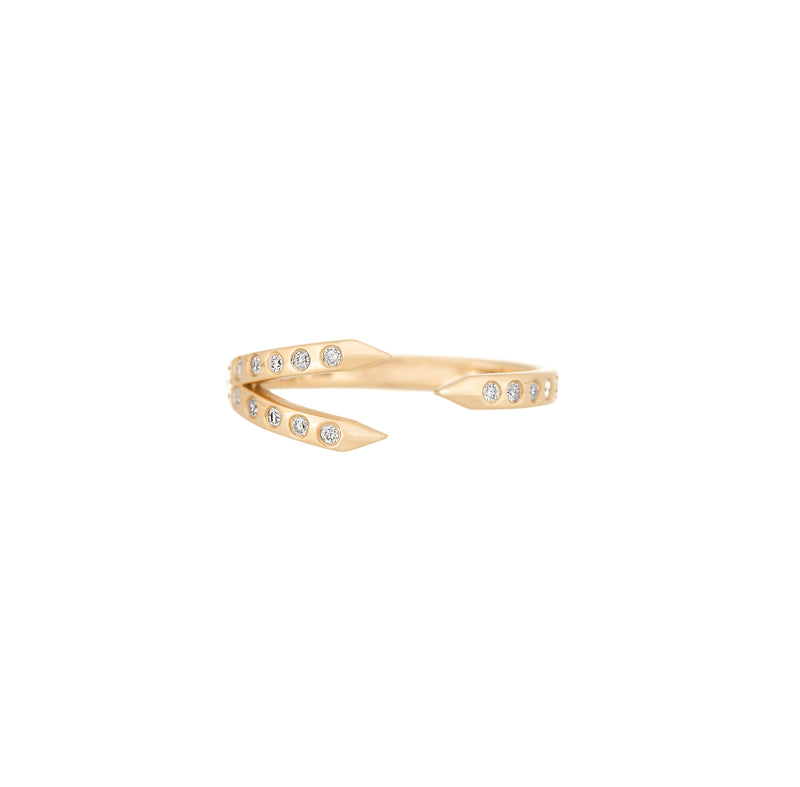 Diamond Three Layer Ring