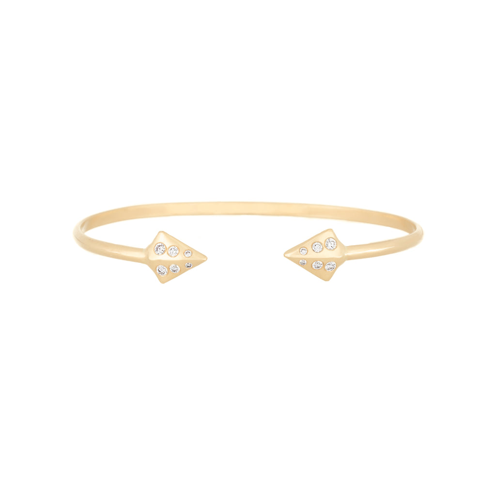 Diamond Double Peak Cuff