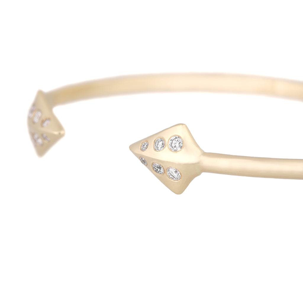 Diamond Double Peak Cuff