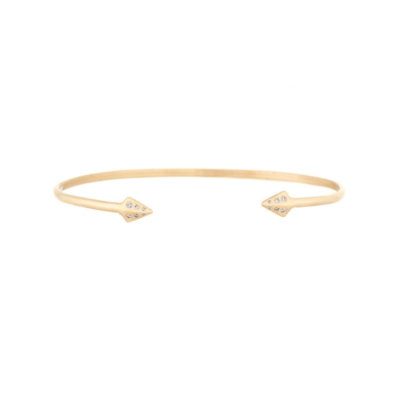 Diamond Mini Double Peak Cuff
