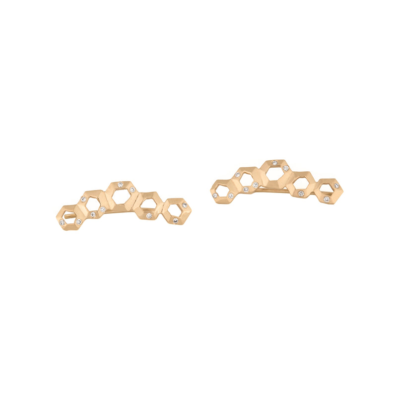 Mini Open Hex Studs