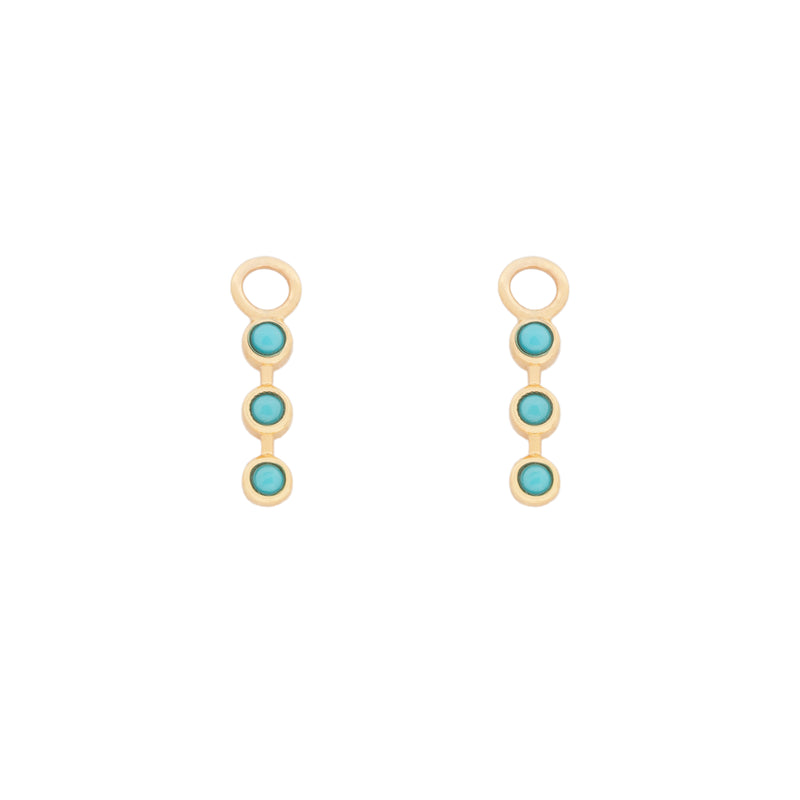 Turquoise Trio Bijoux
