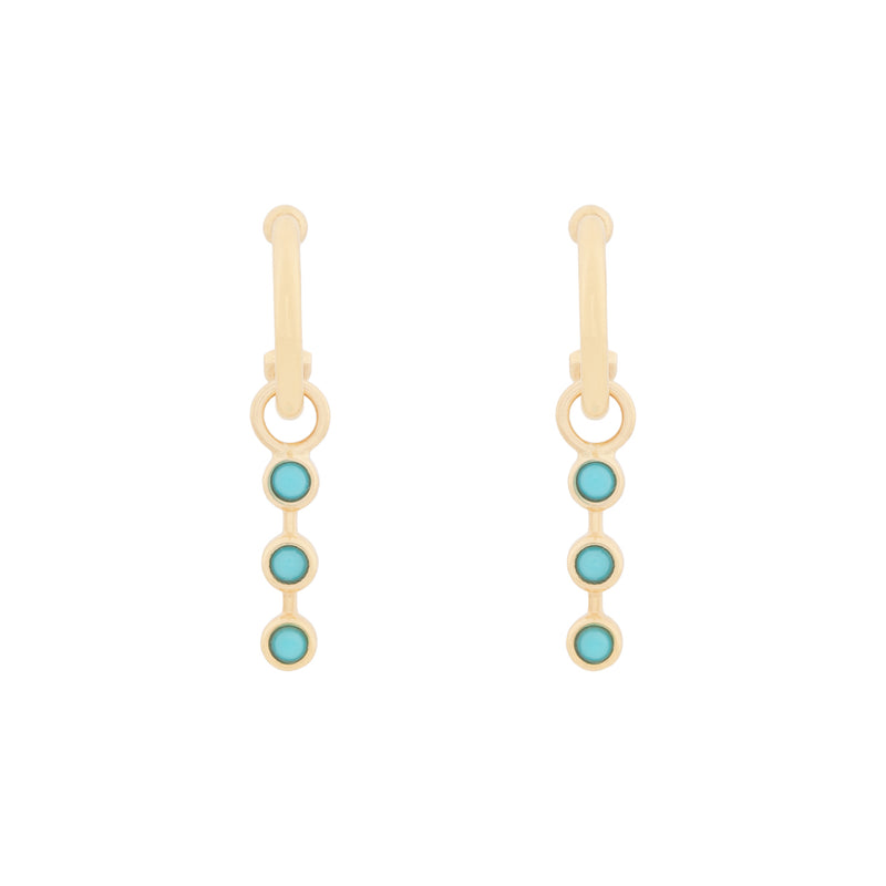 Turquoise Trio Bijoux