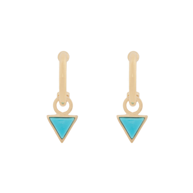 Turquoise Triangle Bijoux