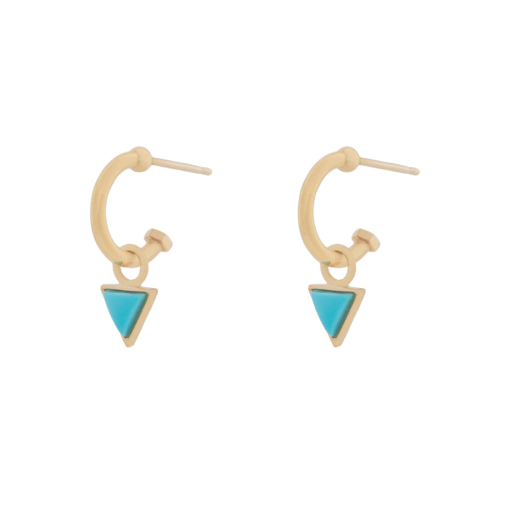 Turquoise Triangle Bijoux