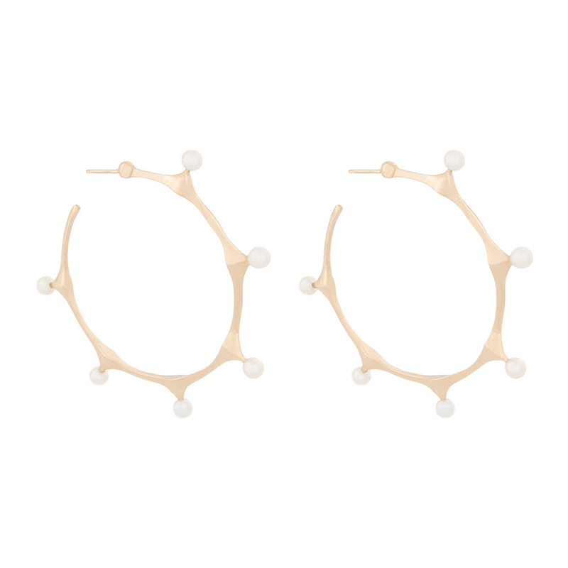 Dripping 2025 hoop earrings