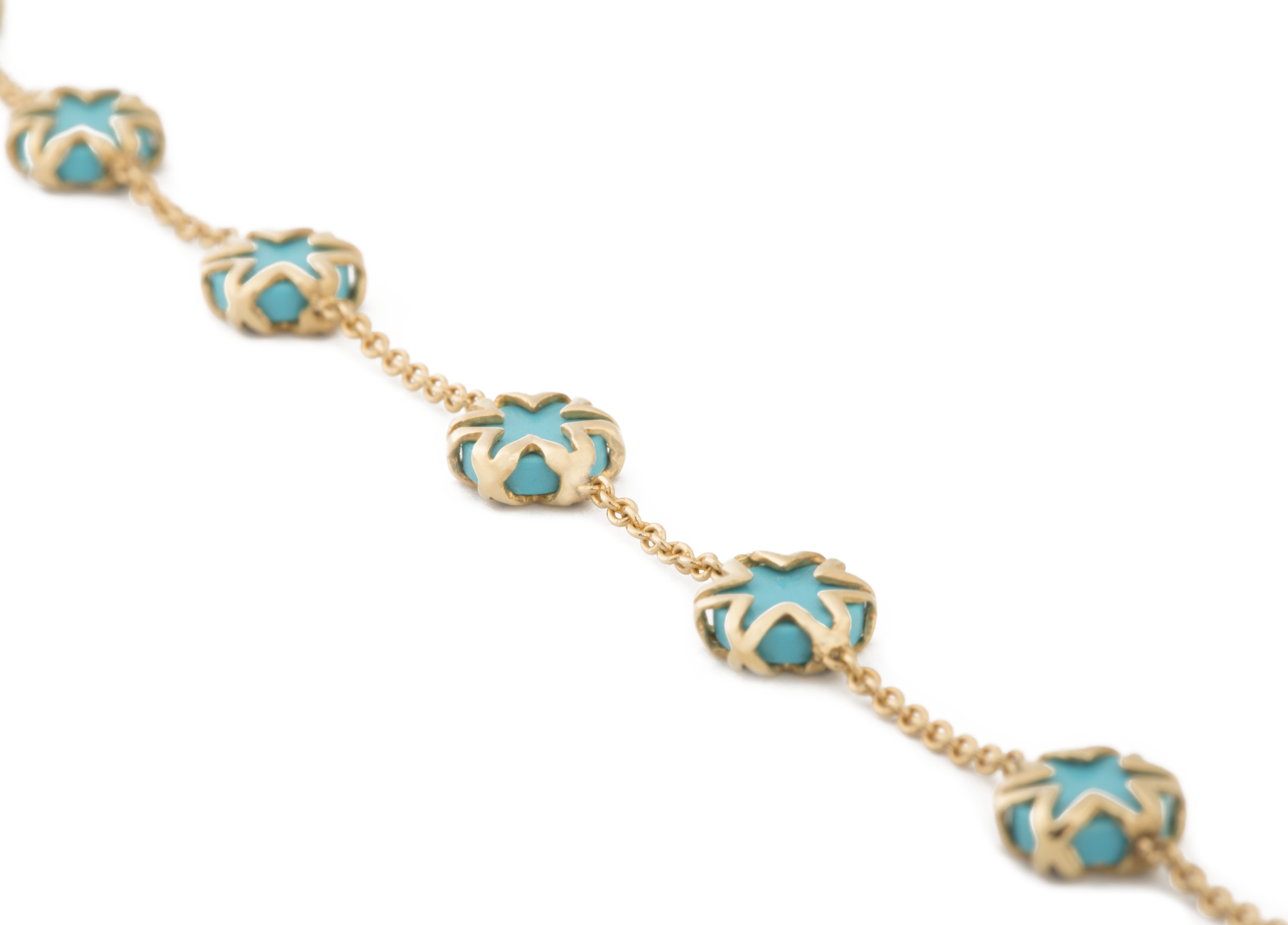 Turquoise Starburst Bracelet