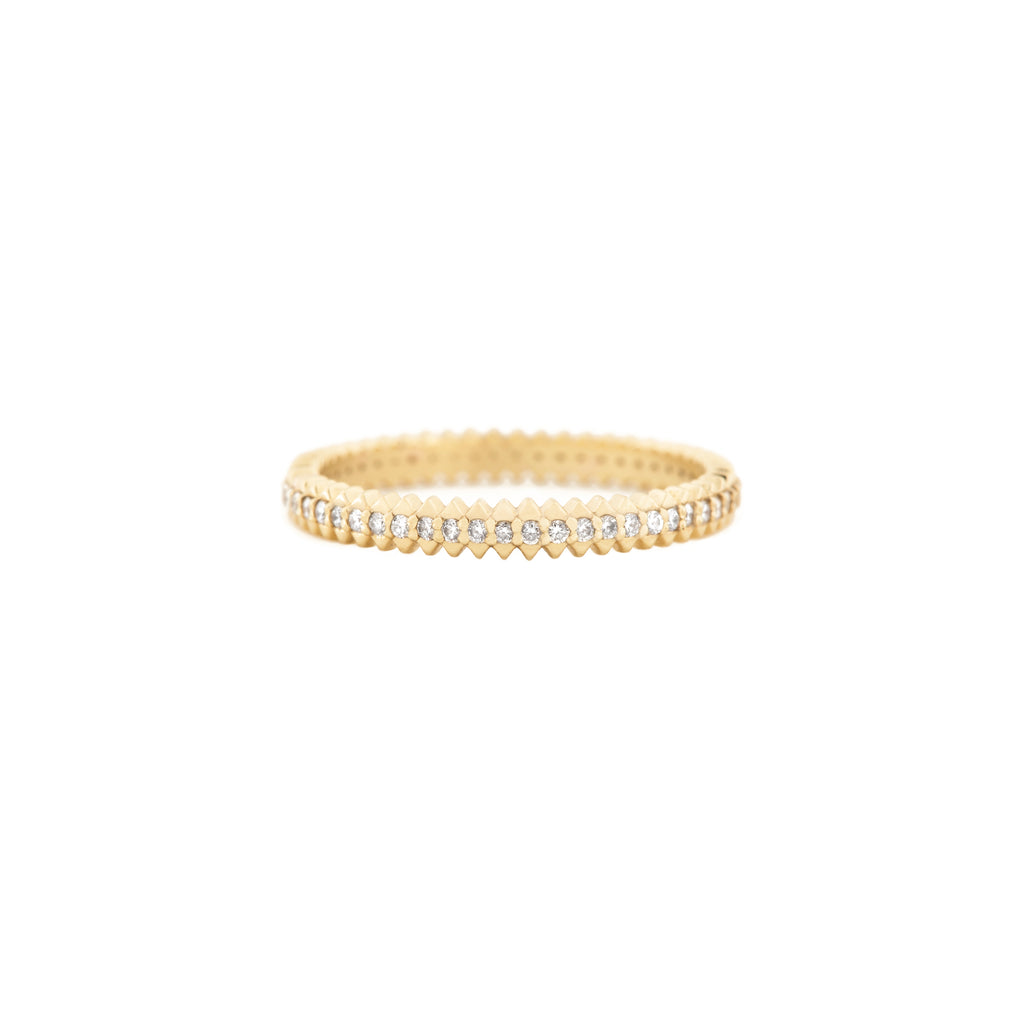 Mini Zip Diamond Eternity Band