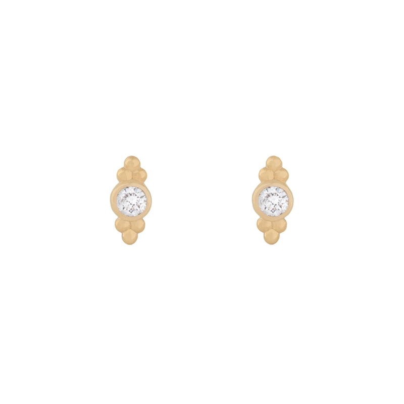 Basic Gold + Diamond Ear Cuff