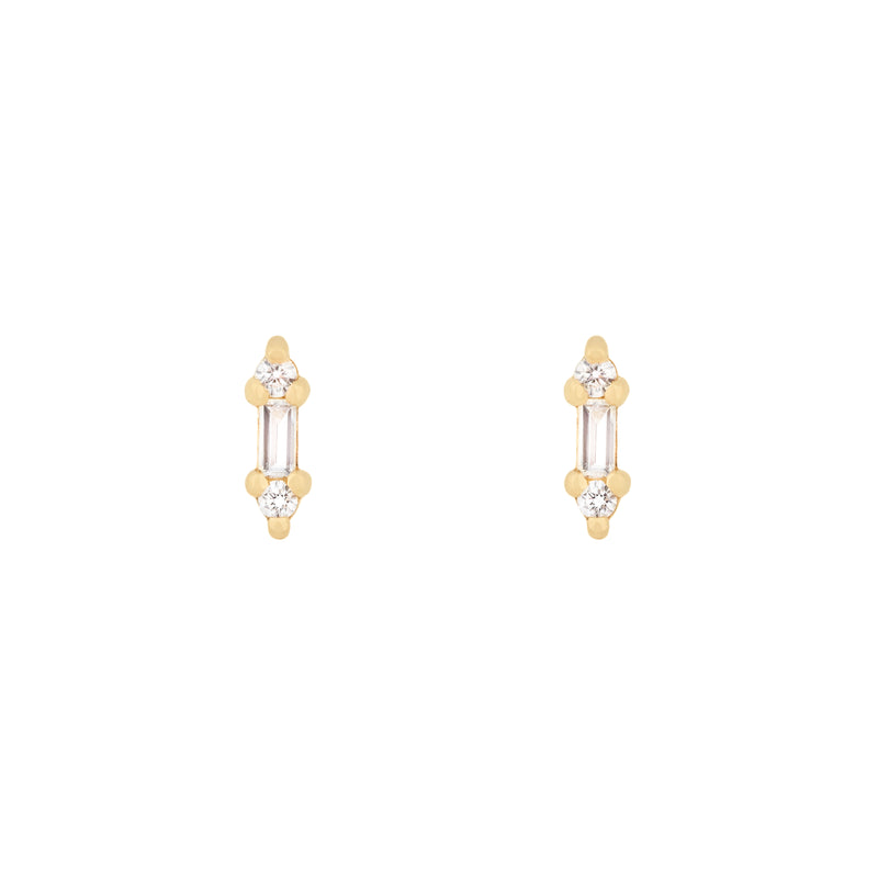 Itty Bitty Diamond Studs